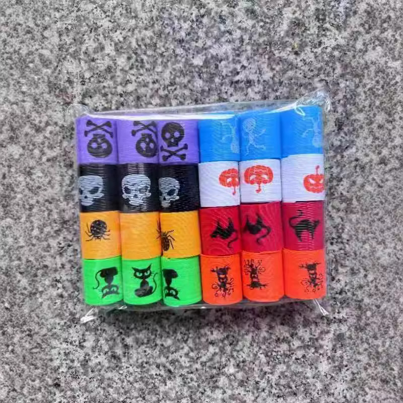 儿童多彩弹簧圈迷你笑脸彩虹圈七彩圈弹力圈地摊奖品玩具跨境货源详情图4