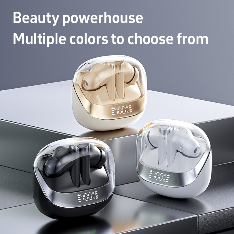 M83 Cross-border ANC Transparent Noise-cancelling tws gaming Bluetooth Headphones, seamless delay wireless gaming headphones with deep bass