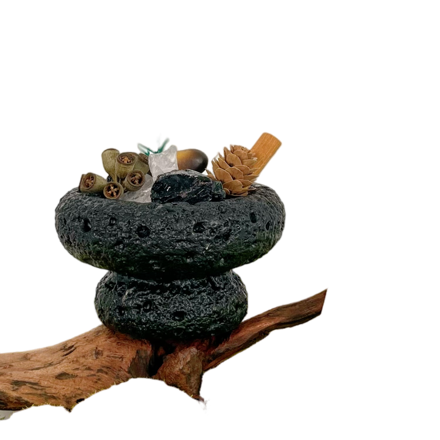 陶瓷摆件/草帽/软装饰品北欧/烛台/香薰蜡烛座白底实物图