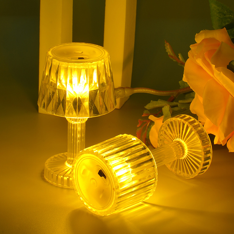 Factory wholesale creative small table lamps, mini night lights, LED ambient lights, wedding, Christmas and Halloween decorative pendants, ambient lights Specification image