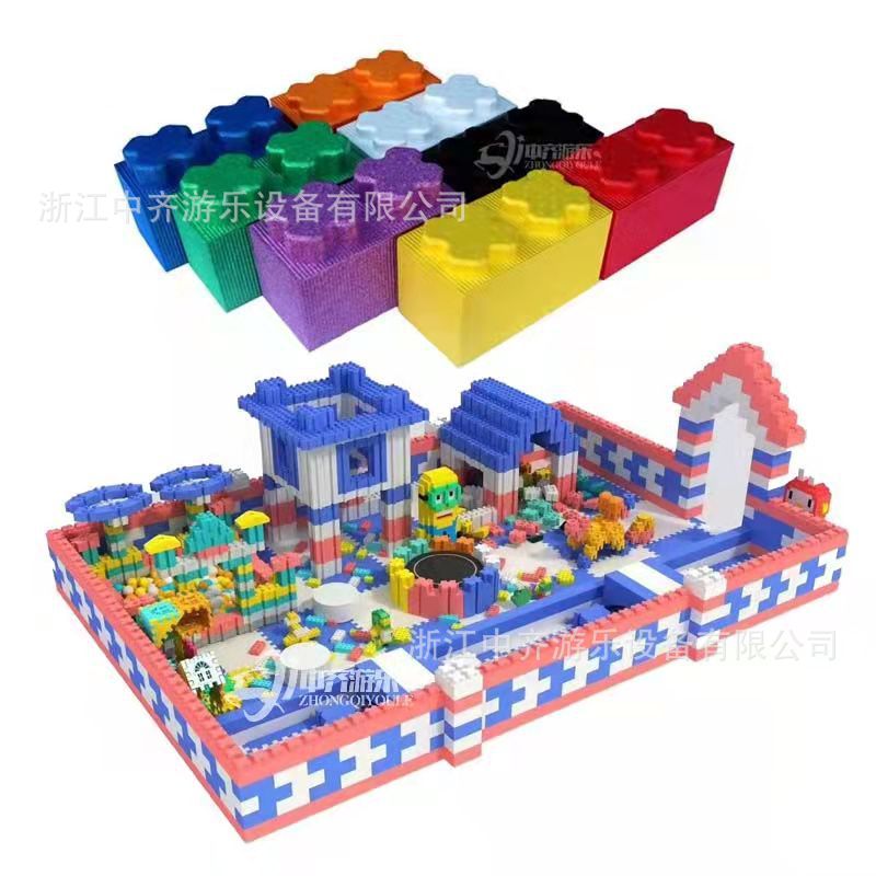 Wholesale of large building blocks, children's toys, playgrounds, castles, houses, fences, large building blocks, epp foam building blocks Item Picture