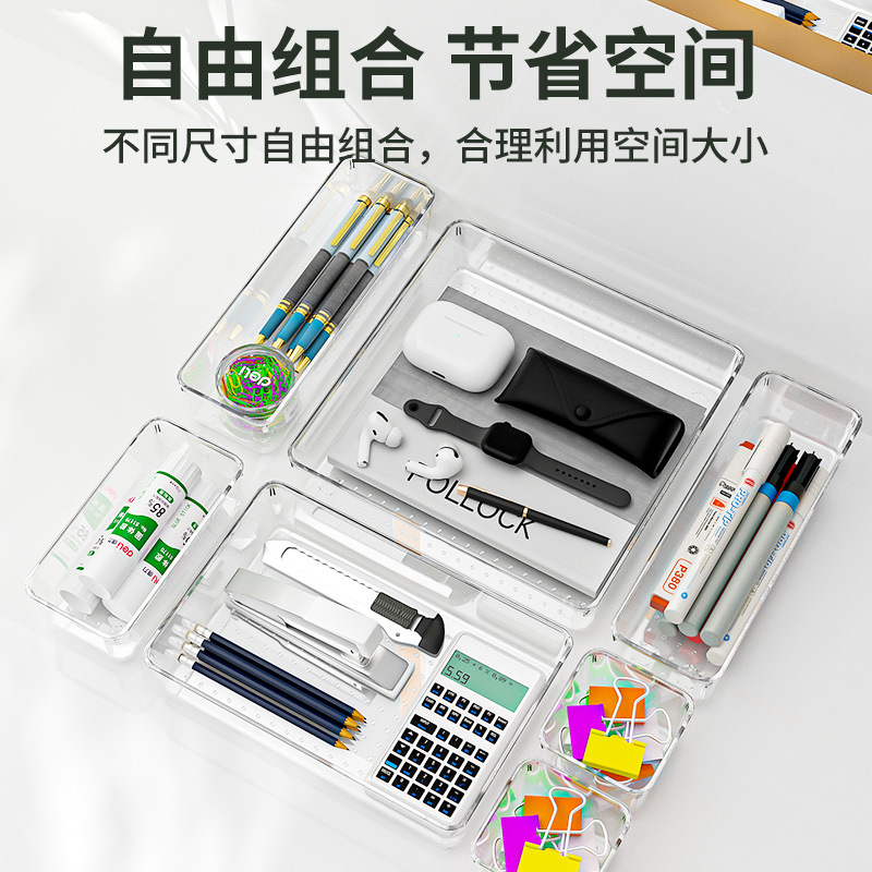收纳盒/收纳/收纳用品/化妆品收纳盒/桌面收纳盒产品图