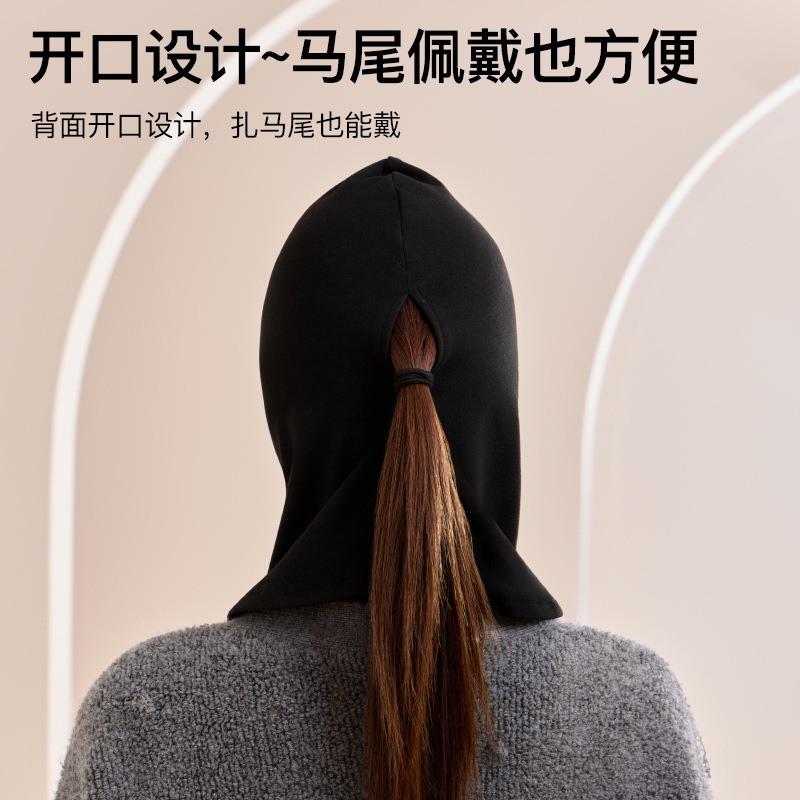 骑行面罩实物图