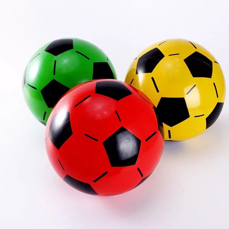 Wholesale 22-centimeter small rubber balls, children's inflatable toys, footballs, PVC colored elastic balls, and children's bouncing balls from the manufacturer Item Picture