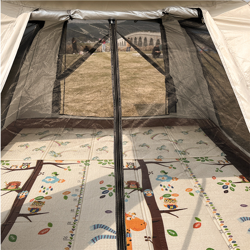 网红爆款现货批发帐篷户外全自动速开便携式公园防晒一室一厅儿童细节图