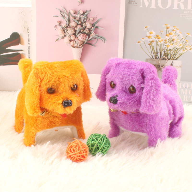 Electric forward and backward dogs will bark and light up. Forward and backward dogs are popular goods at street stalls. Wholesale of novel toys Application Scenario