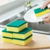 【 Super Value Thickened and Encrypted 】 Scouring pad Sponge, dishwashing cloth, dishwashing brush, pot sponge, cleaning cloth, sponge brush details Picture
