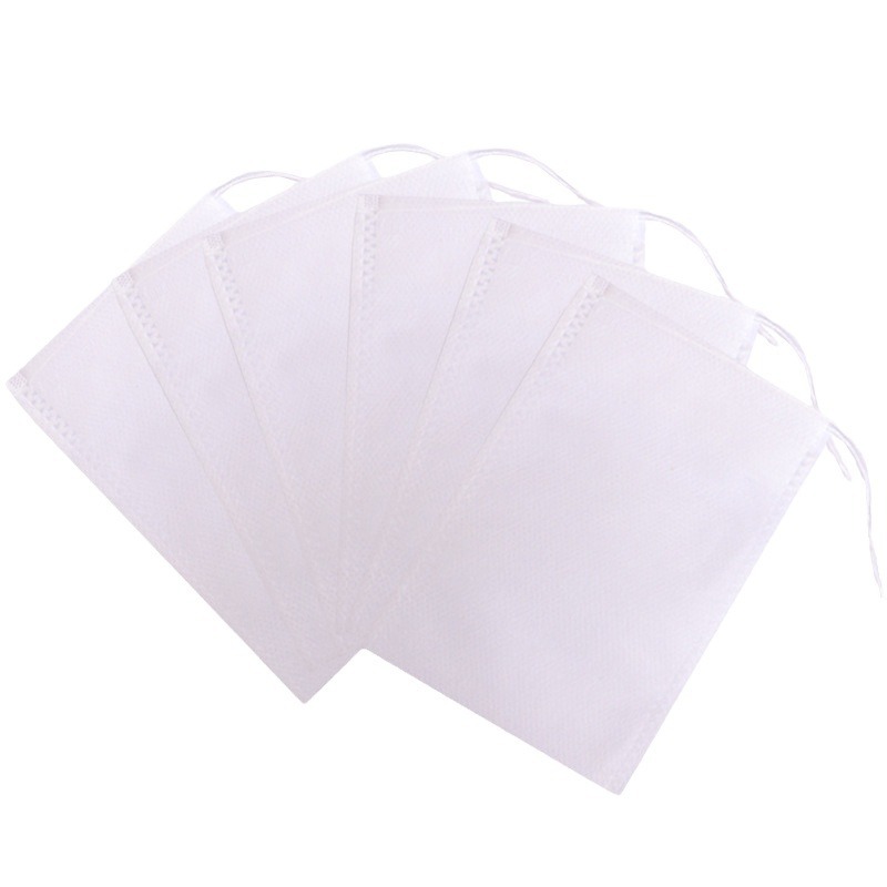 100 disposable tea bags, Chinese herbal decoction bags, food-grade drawstring non-woven fabric bags, filter bags, and residue separation bags Application Scenario