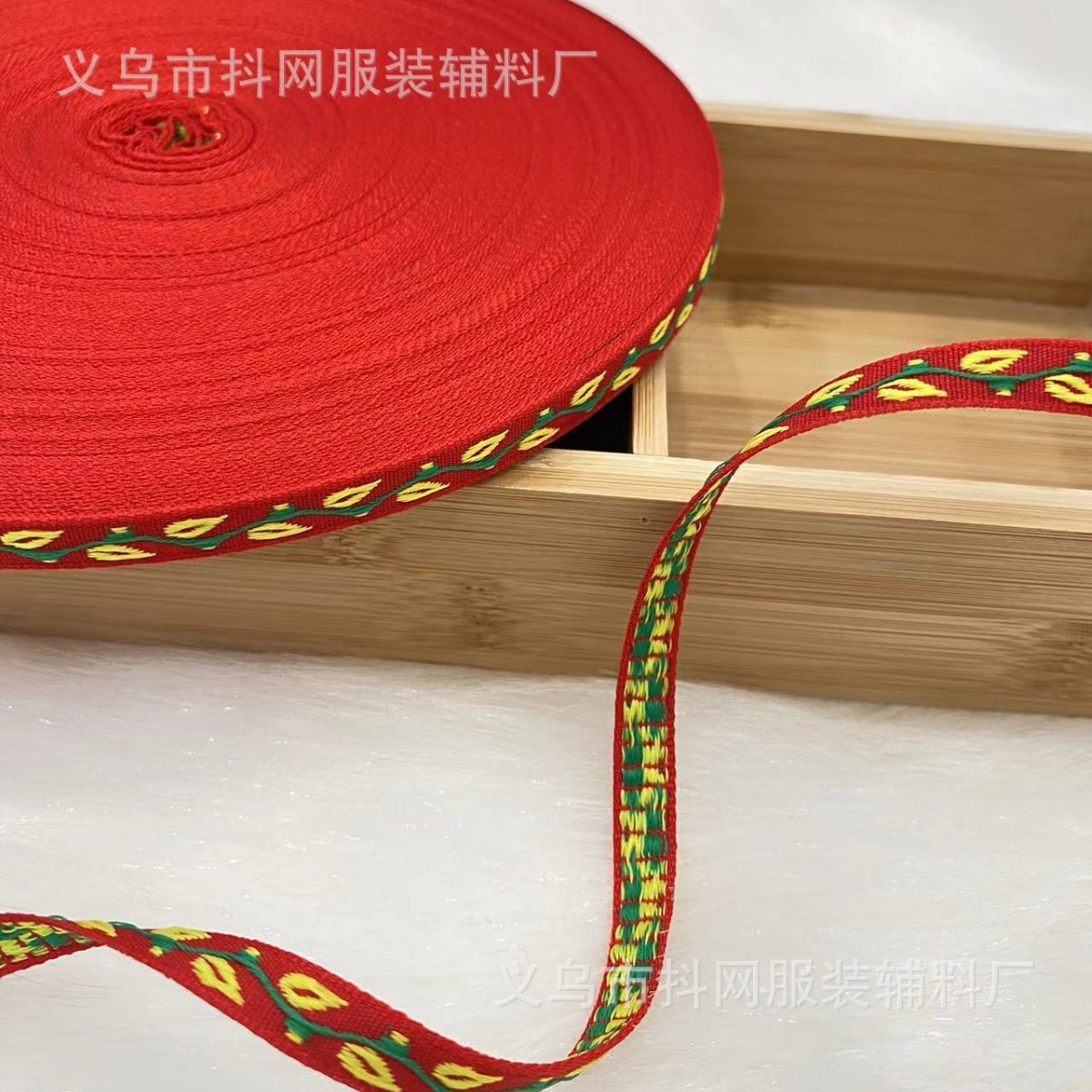 1.0-2.1 cm ethnic lace jacquard embroidery webbing, hair accessories, headwear, shoes, hats, bag borders, embroidery style Application Scenario