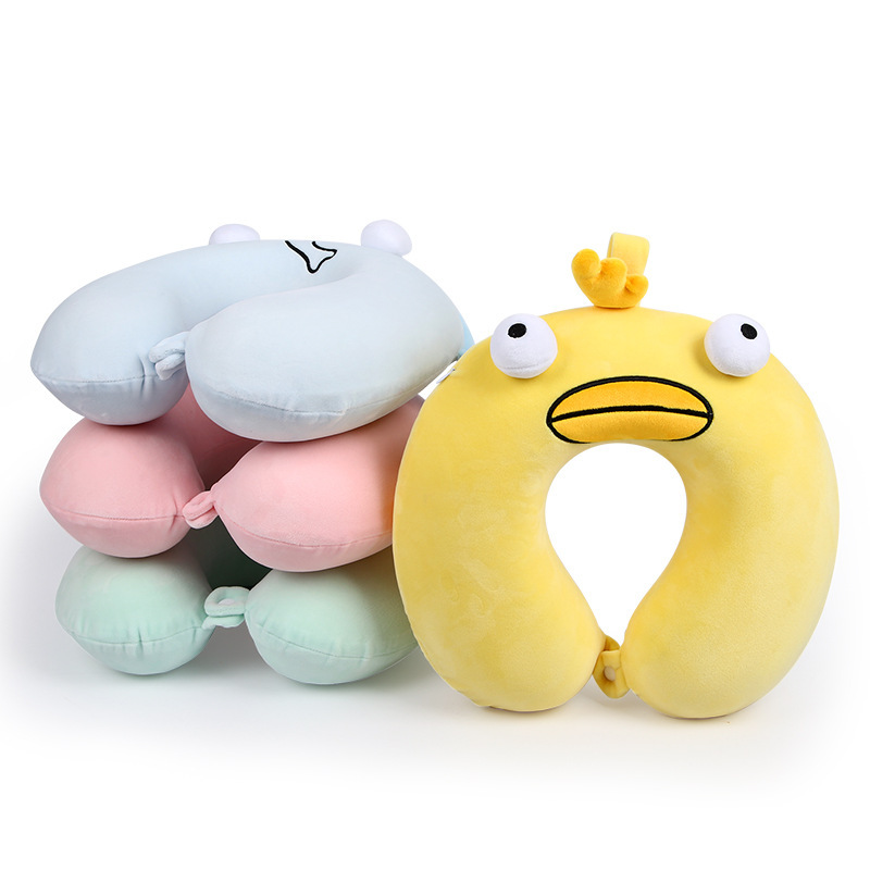 U-shaped pillow, memory foam, cross-border wholesale, cartoon office neck pillow, airplane travel pillow, cute cervical design Item Picture