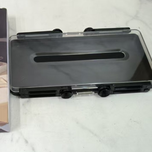 Light luxury transparent tissue box, living room tissue box, household spring tissue box, coffee table box, tissue creative storage box details Picture