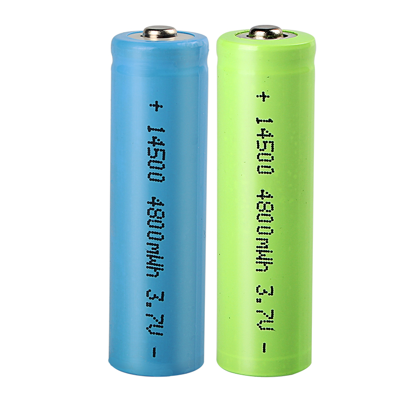 14500 lithium battery set, 3.7v rechargeable, large-capacity flashlight, toy microphone, mouse, remote control, size 5