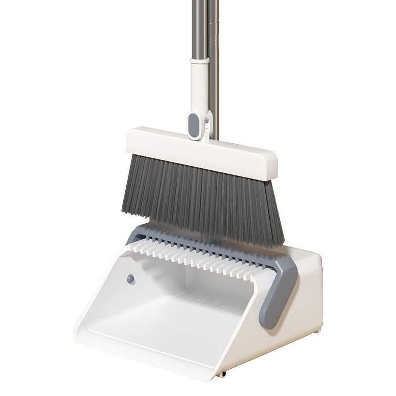 扫把头/畚箕塑料/扫帚三件套/簸箕/魔术扫把白底实物图