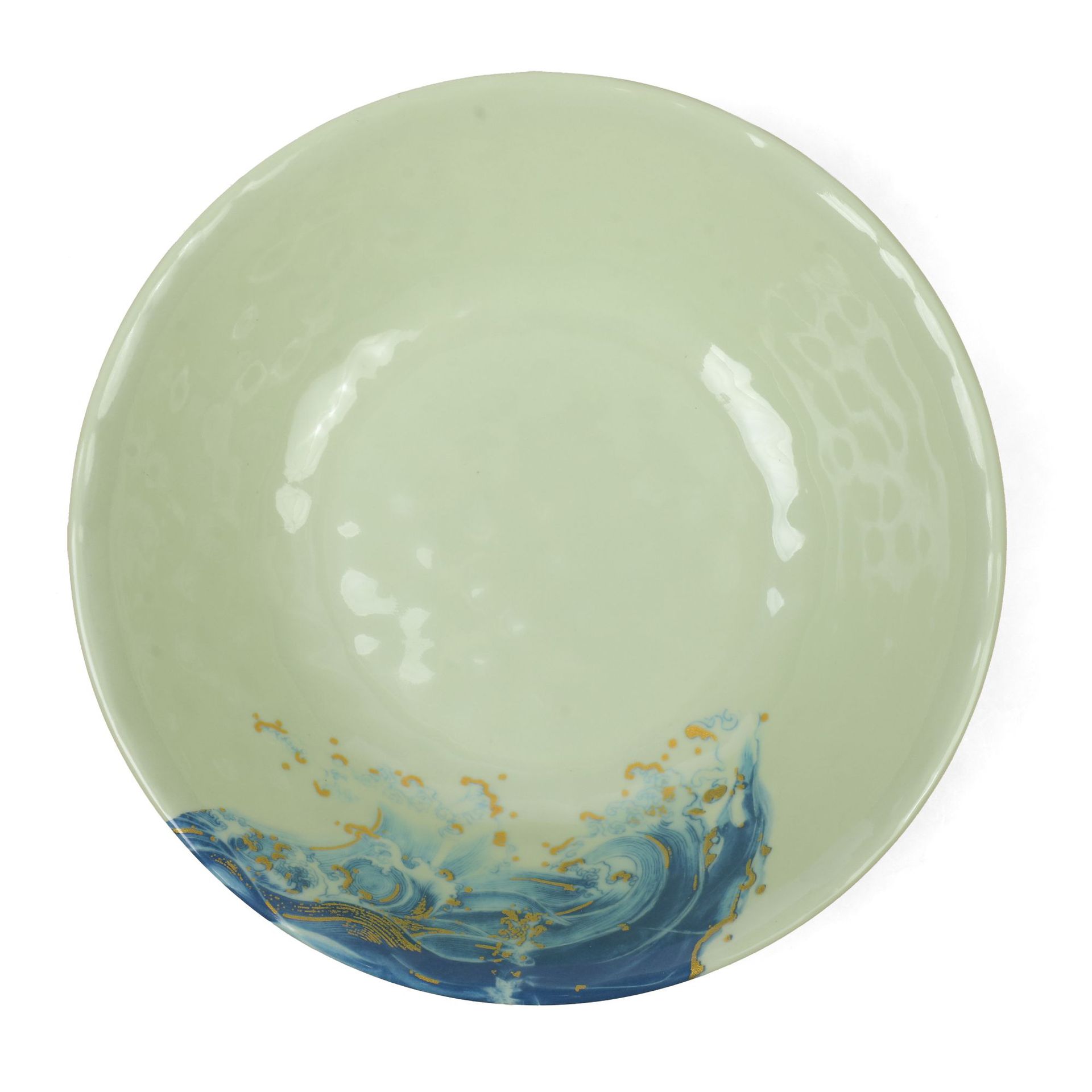 Melamine imitation porcelain plates for foreign trade, thickened and shock-resistant plastic plates for restaurant self-service, cold dish plates, fried noodles and stir-fried dishes Item Picture