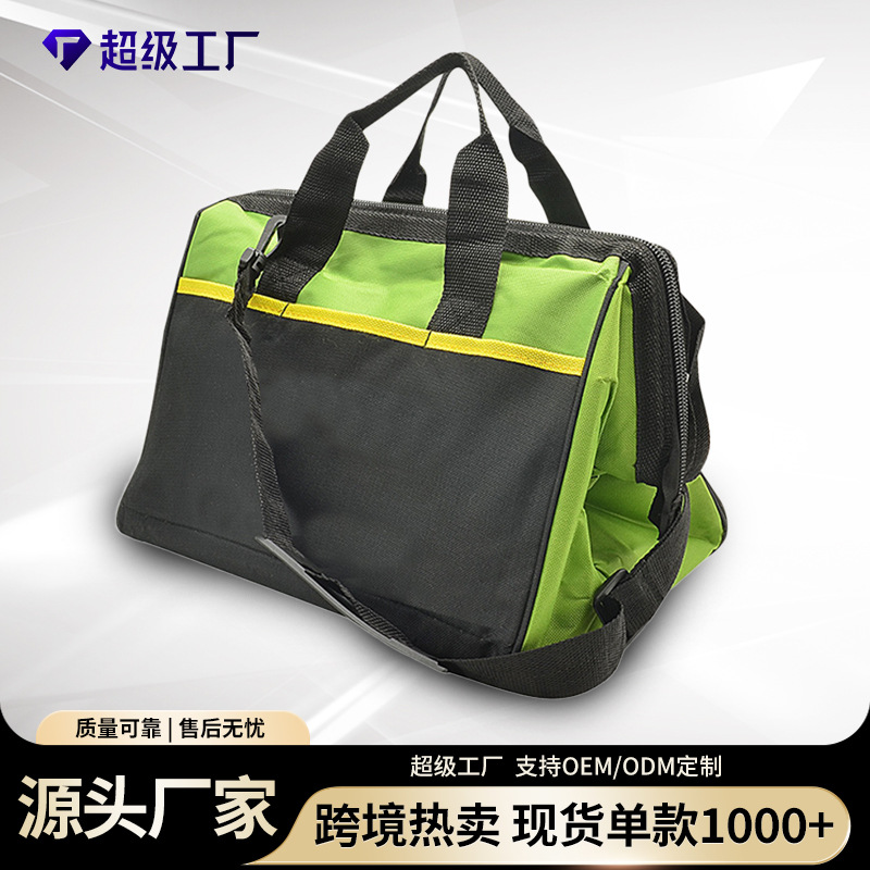 Large-capacity tool bags, portable tool bags, dual-purpose Oxford cloth bags, hardware tool bags, woodworking backpacks in stock full figure