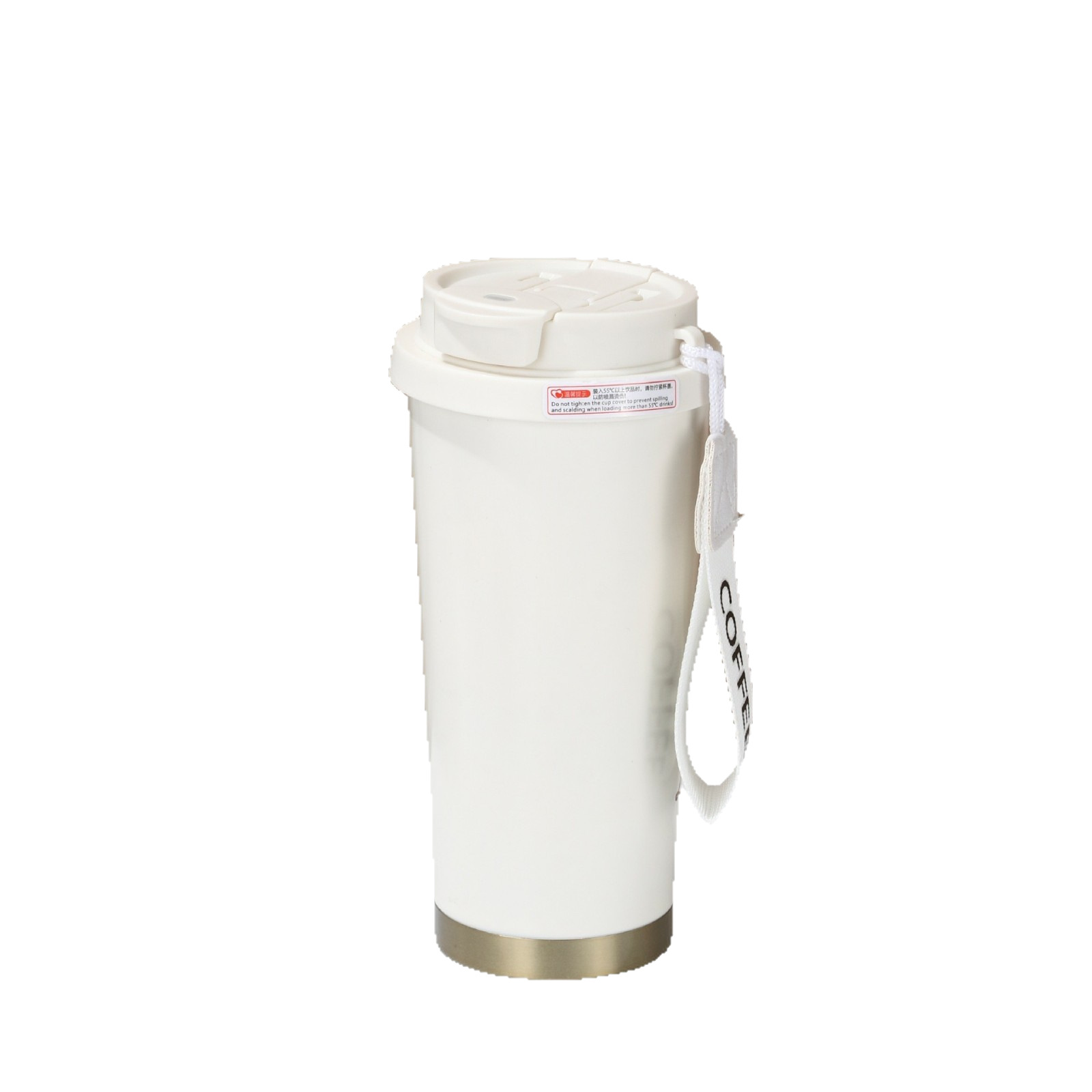 2025 Cross-border New Lily of the Valley Cup Insulated Cup, cute 3D printed pattern double-drinking straw cup water cup Item Picture