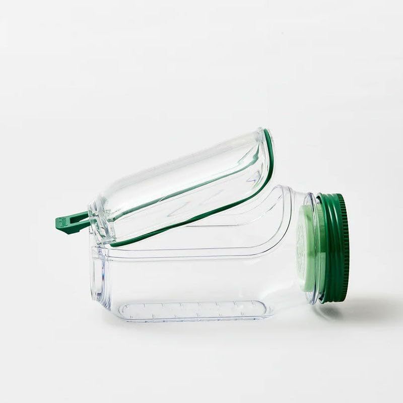 Saladkind Salad Pod Built Plastic side-opening lid salad storage jar fresh-keeping bottle sealed jar Item Picture