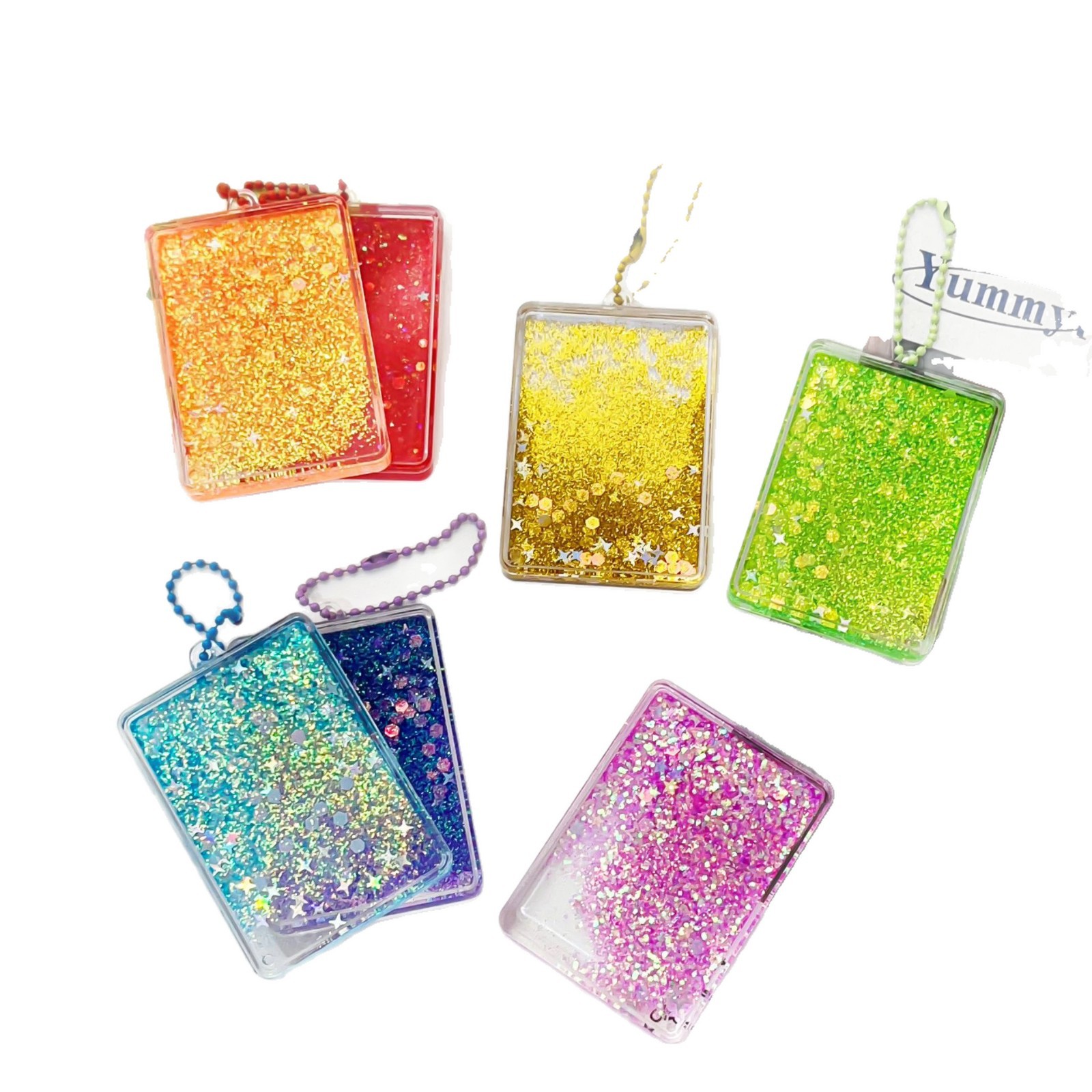 滴油/手工锆石配件/玉吊坠/不对称蝴蝶小配件/流苏白底实物图