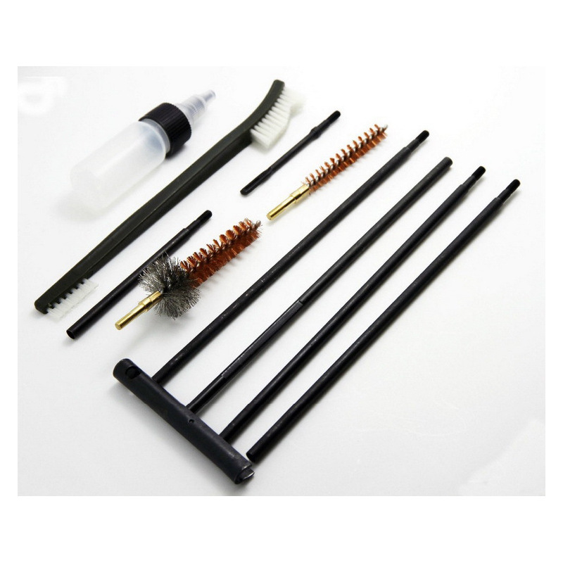 Outdoor hunting tools M16 Cleaning Brush CleaningSet, inner tube brush copper brush 10-piece set shooting accessories Application Scenario