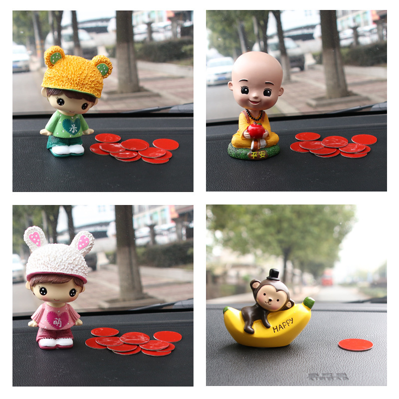 Double-sided tape for car perfume seat ornaments, foam adhesive, removable traceless hook adhesive, sponge round adhesive, PJ-011 Item Picture