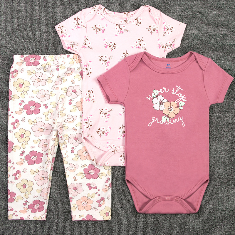 In 2025, AliExpress is offering a wide range of hot-selling children's clothing for export, including European and American short-sleeved, farty, mosquito-proof pants, and infant clothing sets Specification image