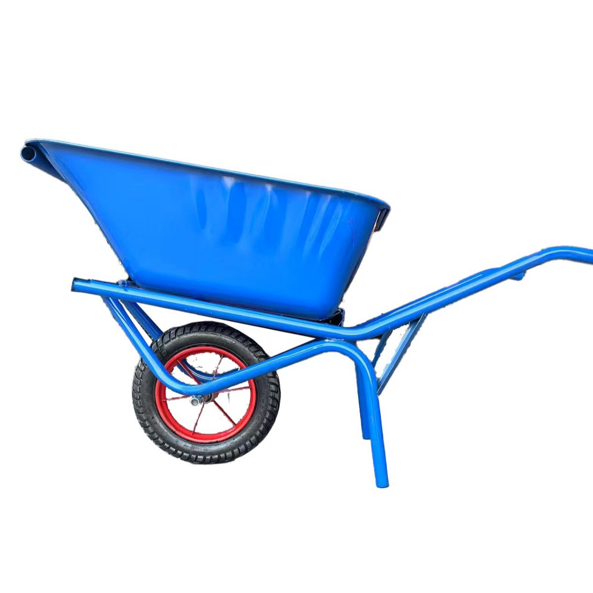 Agricultural single-wheel and double-wheel thickened hand carts for transporting mud, sand, garbage, feed and grain at construction sites are in stock from the manufacturer Item Picture