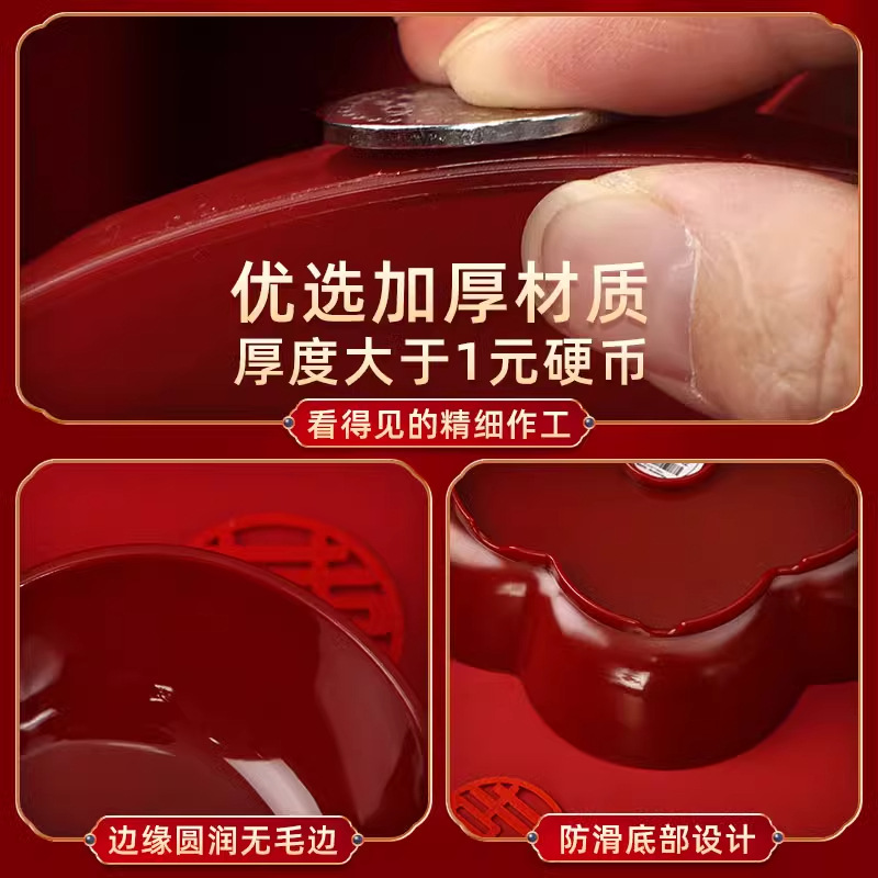 2025 Housewarming Joy Fruit Platter, New Home Decoration, Moving Ceremony, New House Snack Candy Platter wholesale Application Scenario