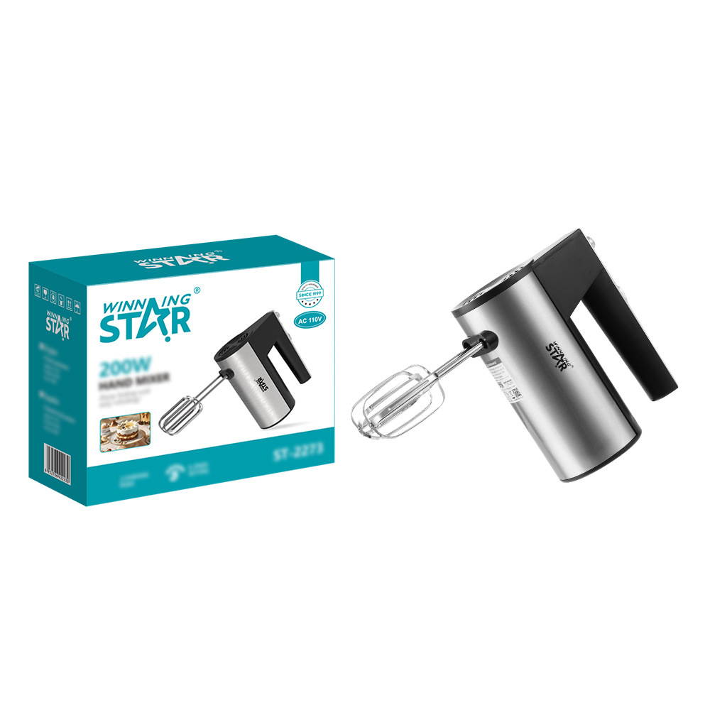 WINNINGSTAR Cross-border Household egg cream whipping Cake Baking Stirring handheld electric Egg beater