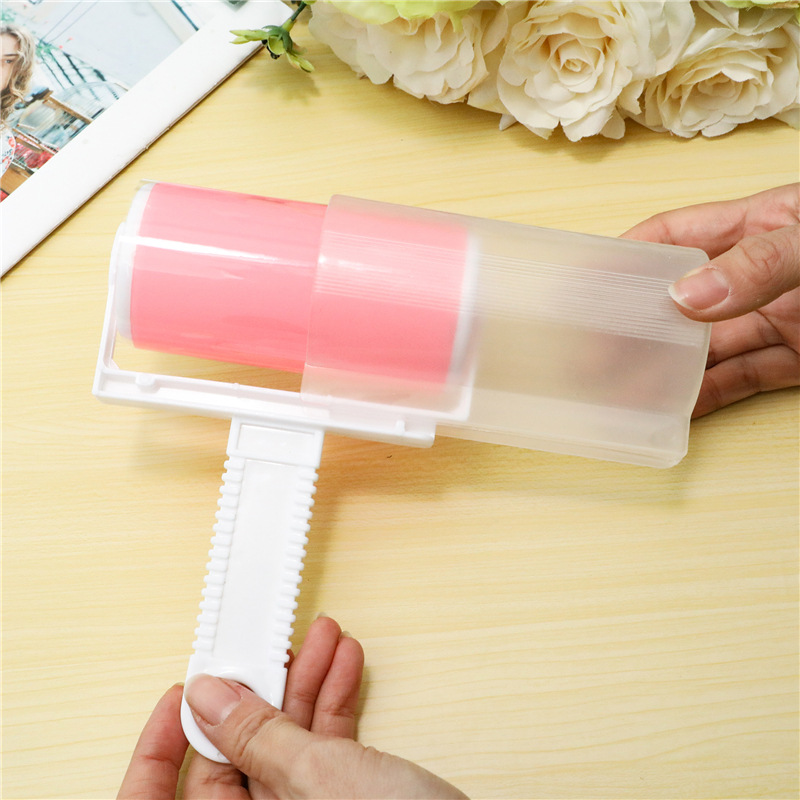 Washable sticky brush for clothes, dust removal roller, dust removal brush, sticky brush, non-tear-off sticky dust paper wholesale Specification image