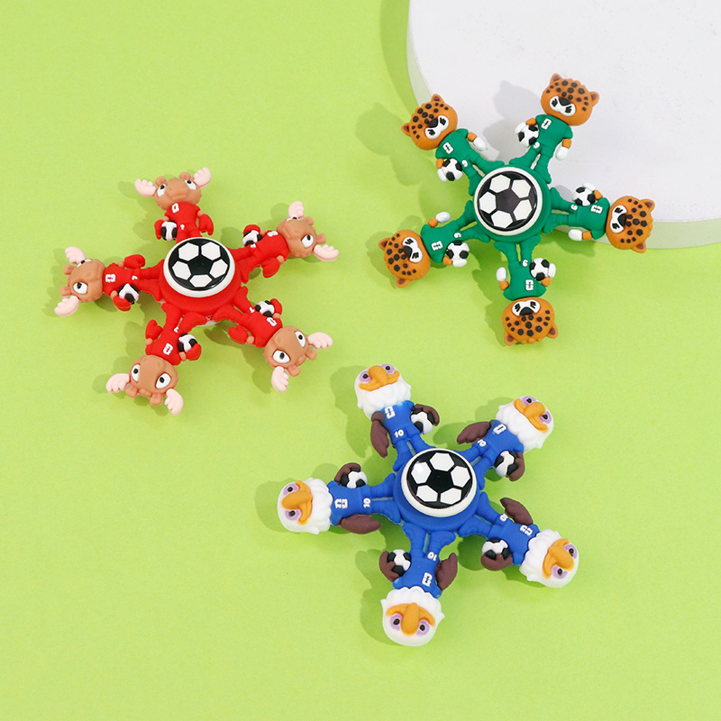 Football World Cup toys for children aged 3 to 6, attention brain thinking training, parent-child interaction, fingertip stress relief details Picture