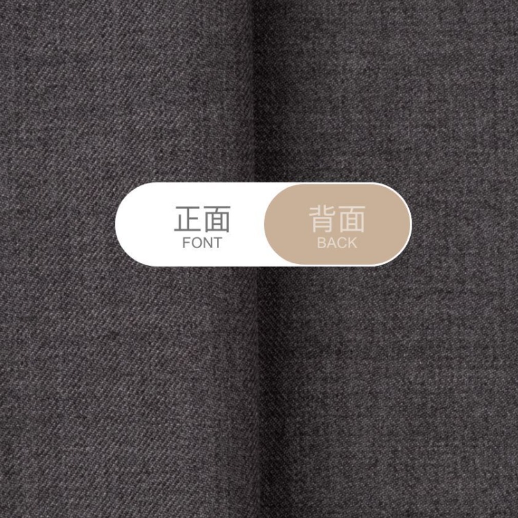 杂色精纺羊毛弹力时装面料现货240g现代舒适挺括休闲服西装布料细节图