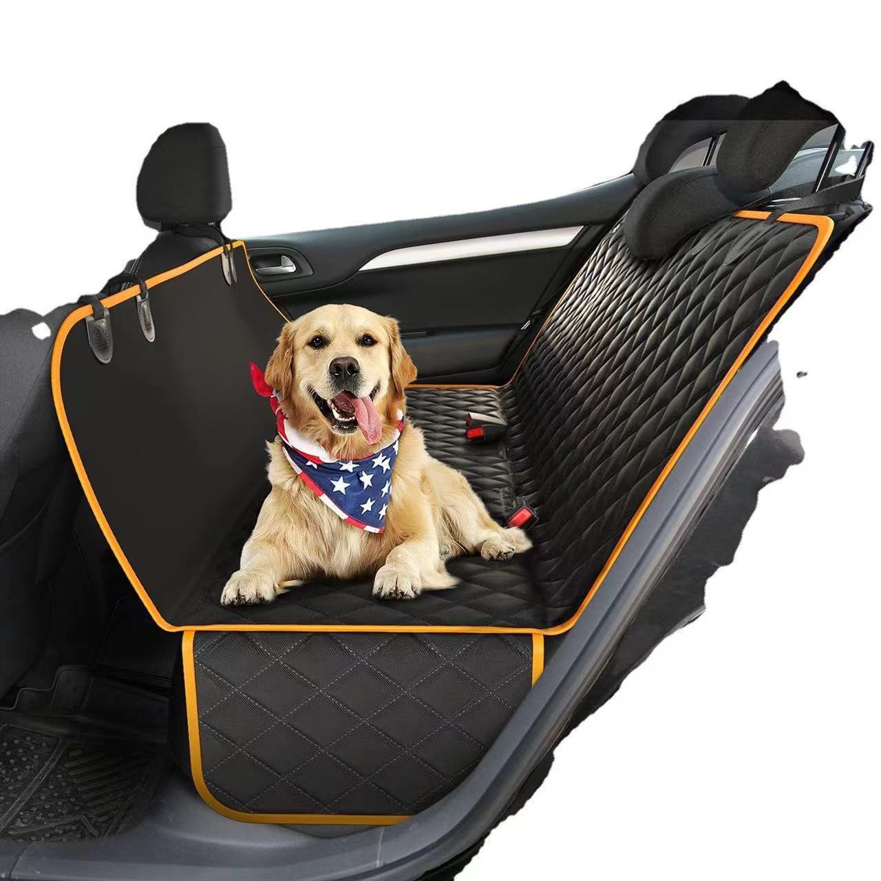 Amazon car rear pet mat, anti-dirt and wear-resistant pet car mat, thickened Oxford cloth dog seat mat wholesale Application Scenario