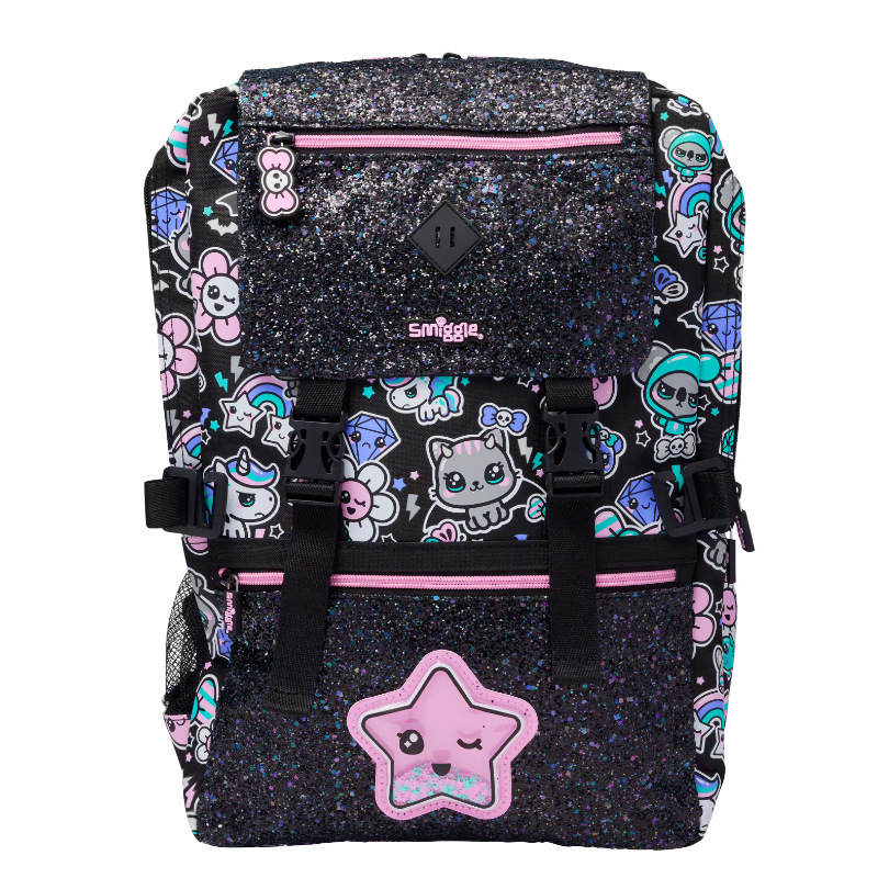 Australia nuevo Smiggle mochila de escuela primaria y secundaria gran capacidad mochila de dibujos animados para niños doble bolsa de pluma Application Scenario