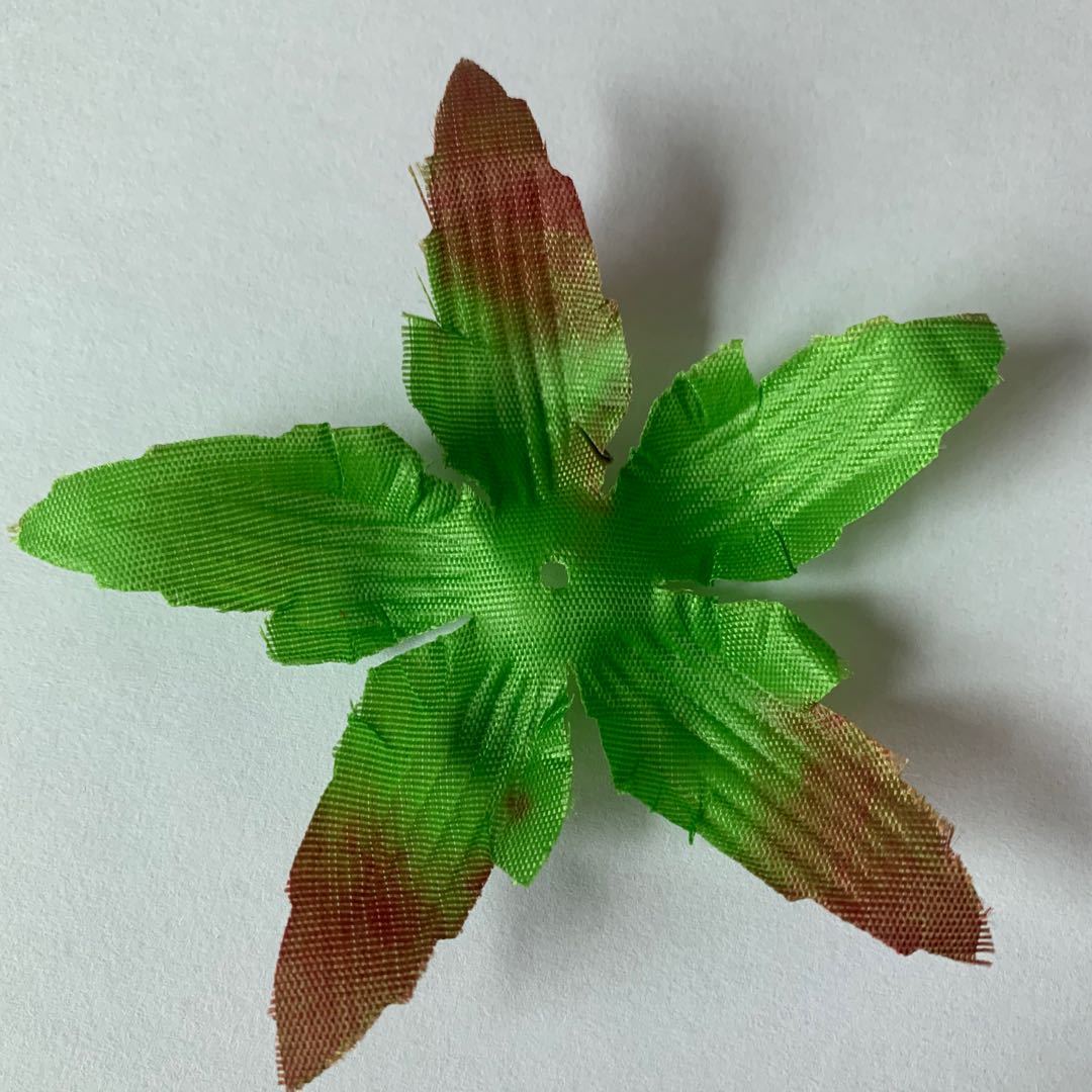 仿真花配件玫瑰花布托 牡丹花托布叶花托 DIY手工花制作材料批发细节图