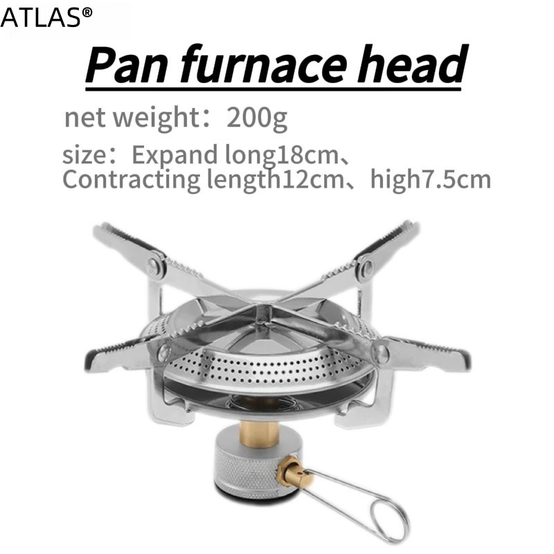 卡式炉挡风板防风罩户外露营炉头便携加厚聚热煤气灶炉具防风圈