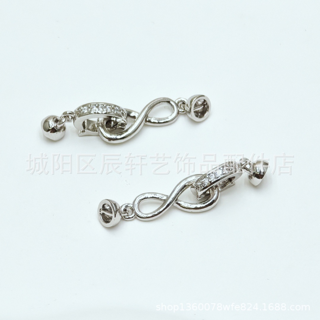 14K electroplated real gold color retention cloverleaf copper inlaid zircon diy handcrafted beaded necklace and bracelet material accessories Application Scenario