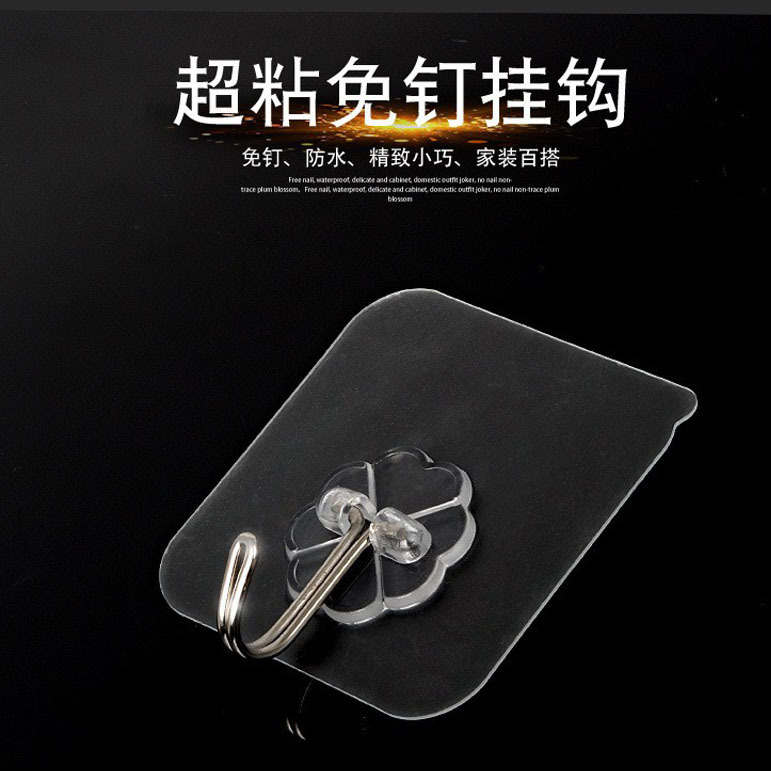 粘钩/挂钩/挂钩粘钩/透明粘钩/玻璃吸盘挂钩产品图