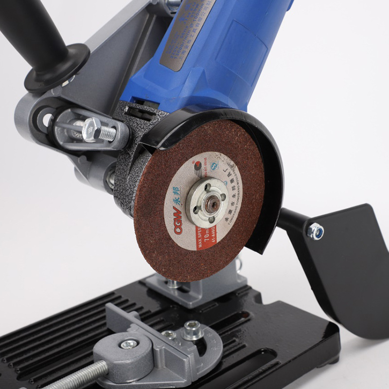 Fixed Angle grinder universal bracket, multi-functional Angle grinder bracket, Angle grinder cutting bracket, a fixing wonder tool Application Scenario