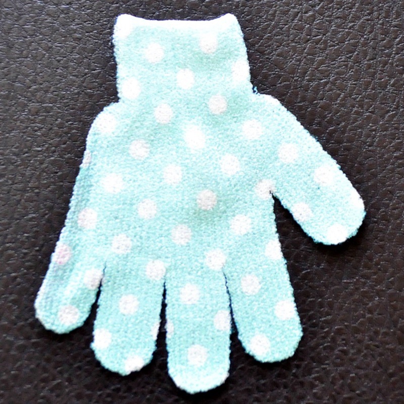 Customized printed bath gloves, bath scrubbing gloves, and scrubbing towels for a refreshing bath Item Picture