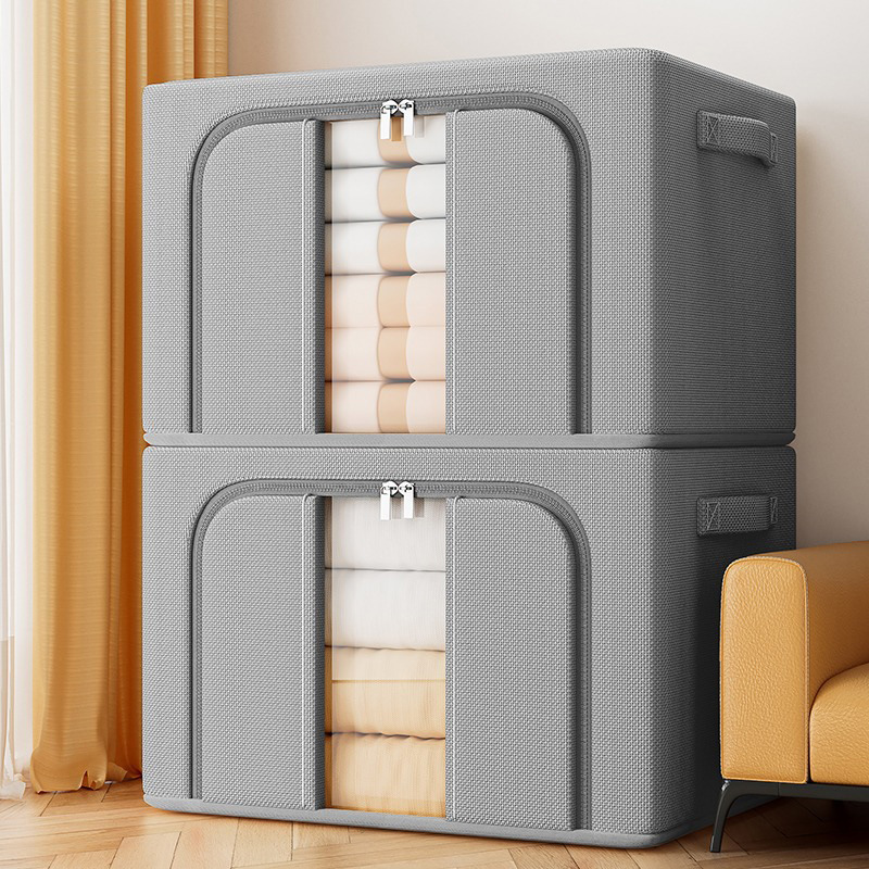 Folding and organizing storage box for clothes, large-capacity household special storage box for down jackets, quilts and clothes, 100-meter box details Picture