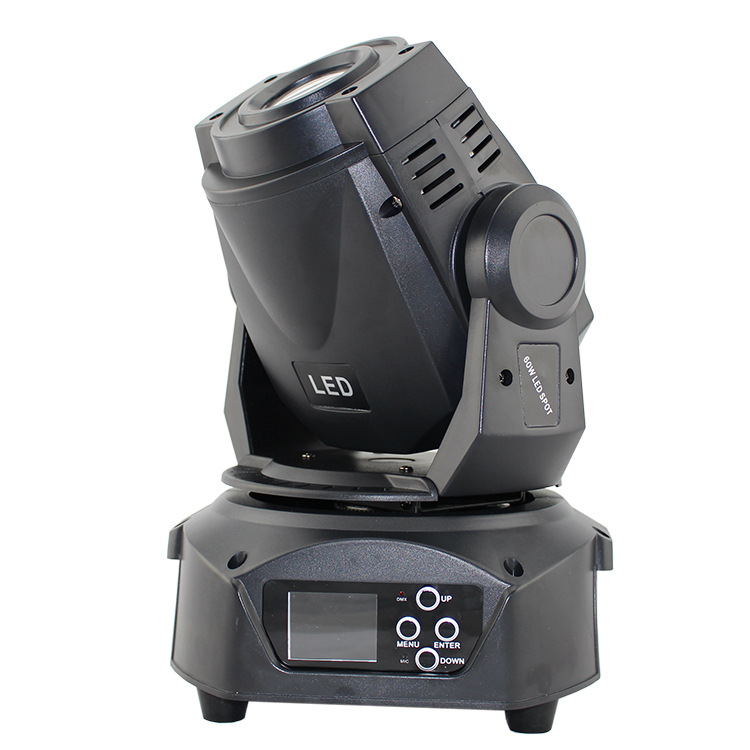 The manufacturer's best-selling 90w patterned moving head light beam, led stage lighting, ktv, bar, nightclub, large-scale wedding events, large-scale music events, seven-color atmosphere lights, moving head light beam Item Picture