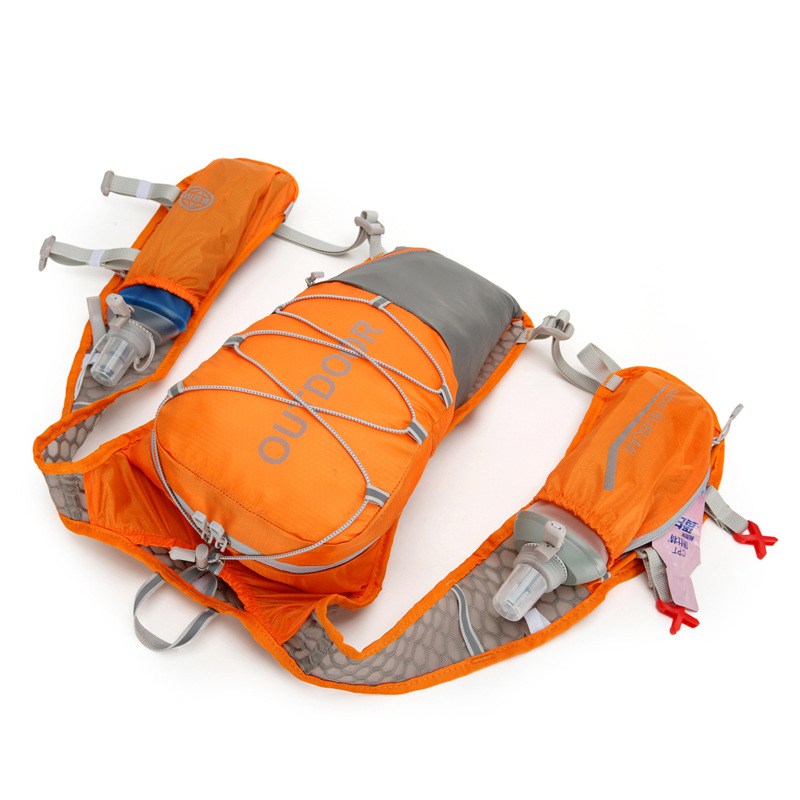 New multi-functional nylon running backpack, safety reflective sports backpack, water bag backpack and cycling bag Item Picture