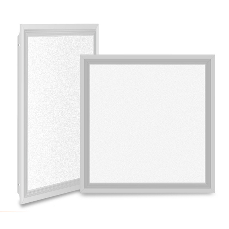 600600天花板灯方形铝扣板灯超薄led面板灯集成吊顶灯led平板灯白底实物图