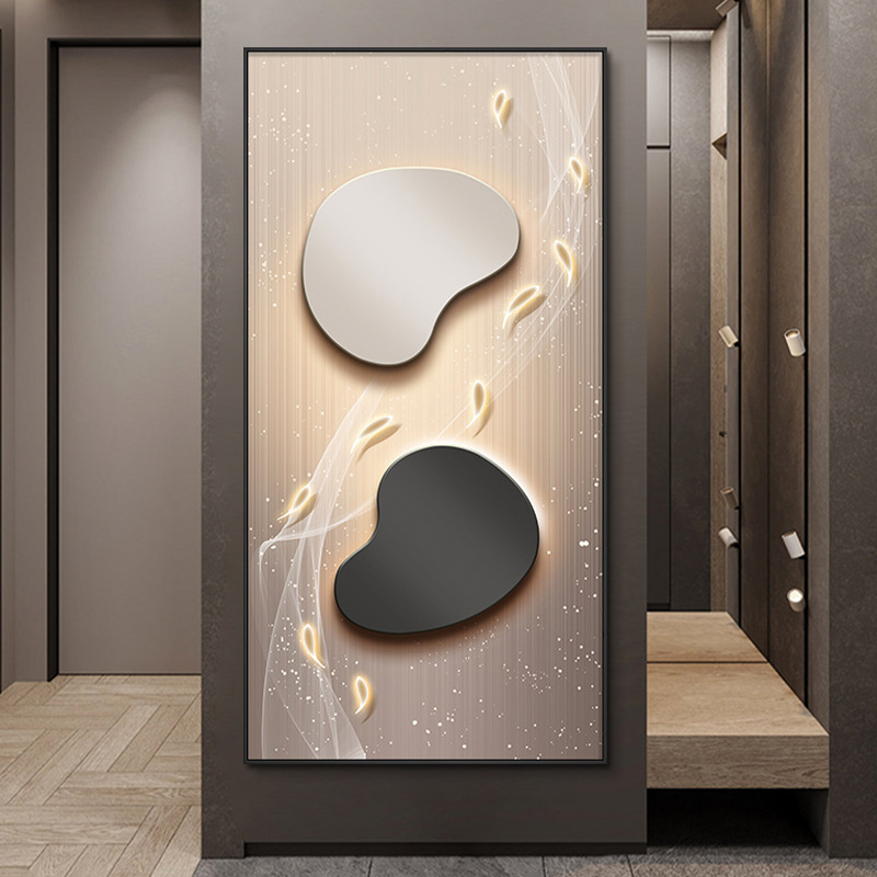 现代装饰画实物图