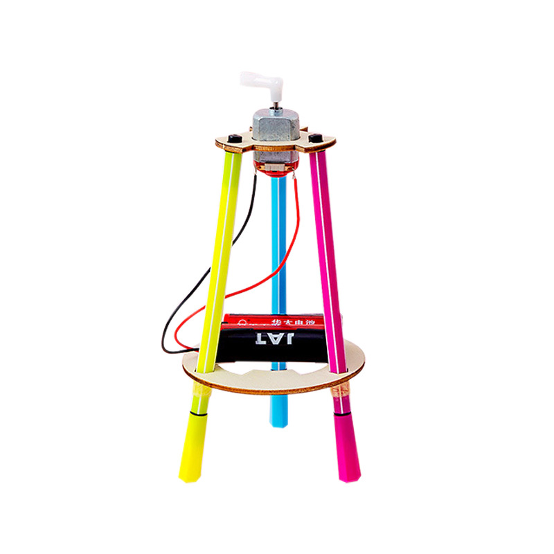Primary school students diy science and technology small projects, graffiti robots, creative inventions, handicraft material kits, science experiment teaching AIDS Item Picture