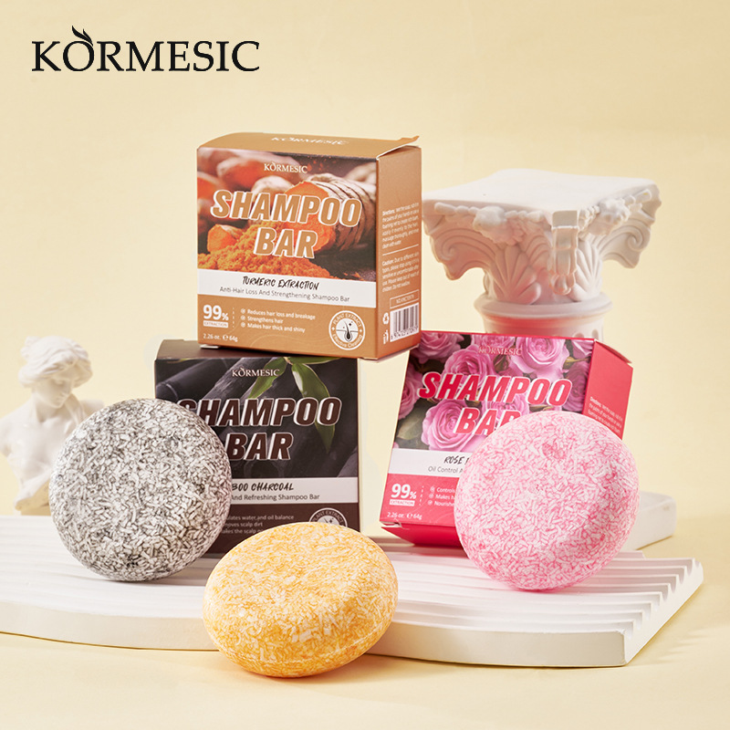 KORMESIC Anti-dandruff Shampoo bar Moisturizing and hydrating Scalp Cleansing Shampoo Bar wholesale Specification image