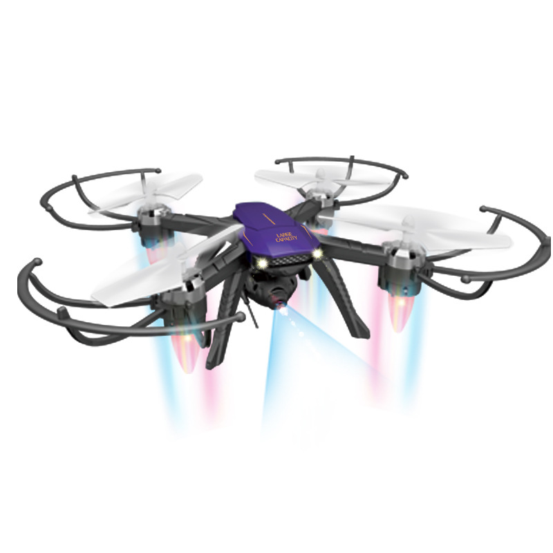 飞天娃娃/发光UFO感应飞行器/飞行器/飞行玩具/锤子儿童卡通白底实物图