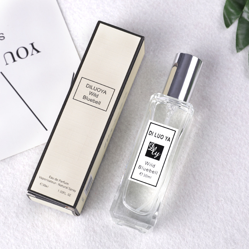 The popular online product, Tiroya Blue Wind Chime Sage Sea Salt Women's Perfume, Student Long-lasting Light Fragrance Refreshing Water 30ml