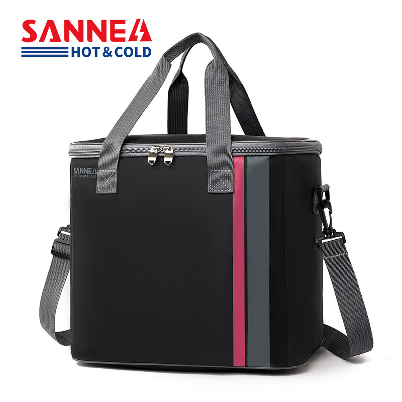 New insulated bags, hand-held lunch box bags, cross-border thickened insulated bento bags, cold preservation ice packs, waterproof outdoor picnic bags