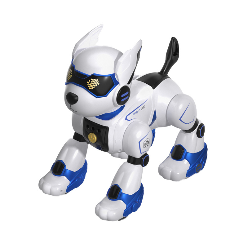 YDJ Smart Remote Control robot Dog, children's educational toy, stunt mechanical dog, audio-visual music storytelling remote control car Item Picture